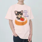 Pawsome Islandのチワワと一緒に楽しむデザートの世界！ ヘビーウェイトTシャツ