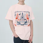 (っ◔◡◔)っ ♥ Le Petit Trésor ♥の花の詩カップ(The Flower Poetry Cup) Heavyweight T-Shirt