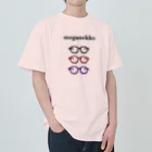 NIKORASU GOのメガネっ子 ヘビーウェイトTシャツ