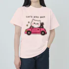 DECORの気づかいのできるネコ　ゴルフ4ver. ヘビーウェイトTシャツ