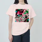 Metaani Fan Fiction Goods Storeのmetaani - zero gravity ヘビーウェイトTシャツ