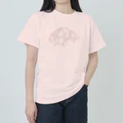 cuchito cuchitoのほら、おなか見て良いよ。トラ柄 Heavyweight T-Shirt