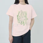 soratoの山菜とちいさいうさぎ ヘビーウェイトTシャツ