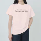 Studio avisのSun Salutation（ブラックプリント） ヘビーウェイトTシャツ