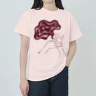 北風のゼリーのモヤるマジック（茶） Heavyweight T-Shirt