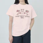 itsuto-こねこしょうしょうめんへらの「しきさんふぇいす」 ヘビーウェイトTシャツ