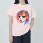 ぷりてぃーくりーちゃーずの虹ガール 4 ヘビーウェイトTシャツ