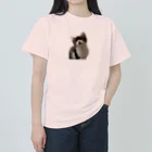 nekousagi*∩..∩の保護猫Pちゃん【ロゴなし】 Heavyweight T-Shirt