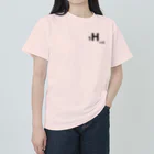 interested in?の1.hydrogen(黒/表裏) Heavyweight T-Shirt