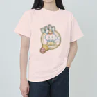 はるもちの月見うさぎ店長 ヘビーウェイトTシャツ