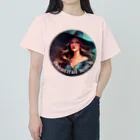 islandmoon13の美魔女　これぞリアル美魔女です！ ヘビーウェイトTシャツ