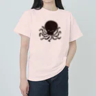 たここ（octopus）のたここ Heavyweight T-Shirt