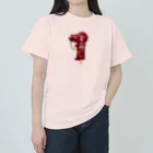 香港情景の香港消防栓 Heavyweight T-Shirt