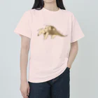 魅螺驅琉工房のおやこありくい ヘビーウェイトTシャツ