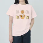 ぺんぎん24のDOG RUN(背景なし) ヘビーウェイトTシャツ