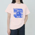 kazu_gのパンダライダー!(ブルー) Heavyweight T-Shirt