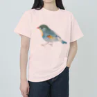 🐶シュナといろいろ🎨のソウシチョウ ヘビーウェイトTシャツ