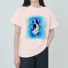 甘漏り屋の揺蕩うジンベエザメ・虹色モザイク Heavyweight T-Shirt