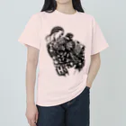 月が輝くこんな夜にの膝 Heavyweight T-Shirt