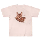 N-huluのベンガル猫のジルちゃん Heavyweight T-Shirt