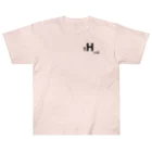 interested in?の1.hydrogen(黒/表裏) Heavyweight T-Shirt