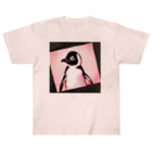 blackcofee12のペンギン赤ちゃん ヘビーウェイトTシャツ