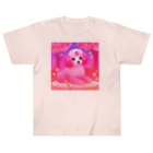 ふぇありぃているのお花見犬 Heavyweight T-Shirt