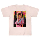 youhouの80's girls Heavyweight T-Shirt