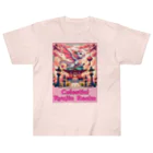 大江戸花火祭りのCelestial Ryujin Realm～天上の龍神社8 ヘビーウェイトTシャツ