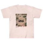 si-moのゆっくりまったりリラックス　Chillax!シリーズ Heavyweight T-Shirt