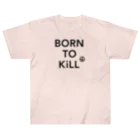 stereovisionのBORN TO KiLL（生来必殺）とピースマーク Heavyweight T-Shirt