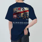 9INEHEADSのRev_White ヘビーウェイトTシャツ