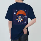 jsaofsjofaakoの宇宙からの帰還。ただいま地球。 ヘビーウェイトTシャツ