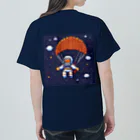 jsaofsjofaakoの宇宙からの帰還。ただいま地球。 ヘビーウェイトTシャツ