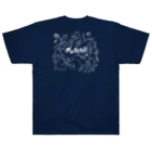 poniponiの馬の愛で方(白線) ヘビーウェイトTシャツ