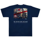 9INEHEADSのRev_White ヘビーウェイトTシャツ