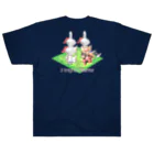 アルカナマイル SUZURI店 (高橋マイル)元ネコマイル店の3 knights,1 warrior(English ver.) Heavyweight T-Shirt