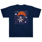 jsaofsjofaakoの宇宙からの帰還。ただいま地球。 ヘビーウェイトTシャツ