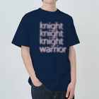 アルカナマイル SUZURI店 (高橋マイル)元ネコマイル店の3 knights,1 warrior(English ver.) ヘビーウェイトTシャツ