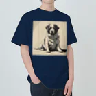 底辺の底辺好きな事を気ままに…。の帰りを待つ愛犬 Heavyweight T-Shirt