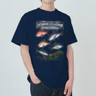 猫と釣り人のFISHING_S5C ヘビーウェイトTシャツ