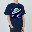 MyuKoraの宇宙のどこか ヘビーウェイトTシャツ