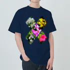 LalaHangeulの野の花シリーズ　X(エックス) ヘビーウェイトTシャツ