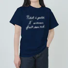 kiki25の名言（フランス語） ヘビーウェイトTシャツ