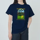 OOKIIINUの犬といた光景 ヘビーウェイトTシャツ