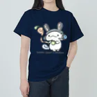 itsuto-こねこしょうしょうめんへらの「うさぎヒロ」2023 ヘビーウェイトTシャツ