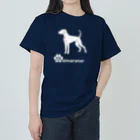 bow and arrow のワイマラナー ヘビーウェイトTシャツ