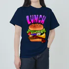 あやしいおばさん くろまめさんのランチ（チーズバーガー） Heavyweight T-Shirt