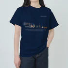 NOBLEROSEGRAFFITIのNRG.ローズメイク(WH) ヘビーウェイトTシャツ
