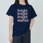 アルカナマイル SUZURI店 (高橋マイル)元ネコマイル店の3 knights,1 warrior(English ver.) ヘビーウェイトTシャツ